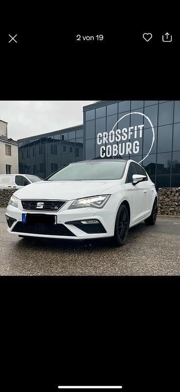 Weiß Gebraucht 2017 Seat Leon FR Kleinwagen | 13.900 € (Fairer Preis) - Bild 1/4