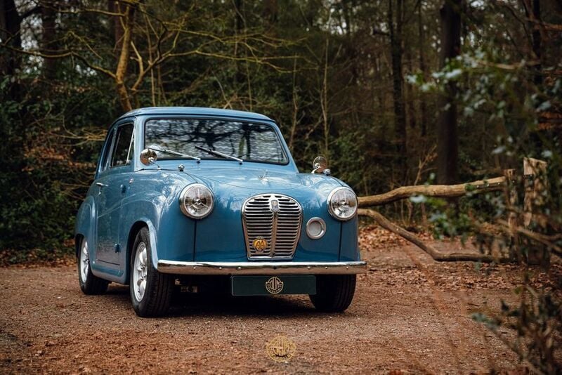 Blau Gebraucht 1954 Austin A30 Limousine | 29.950 € - Bild 1/4