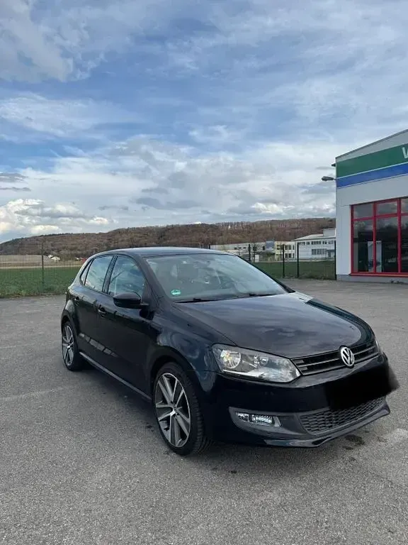 Gebraucht VW Polo 86 PS (63 kW) 2010 Schwarz Kleinwagen