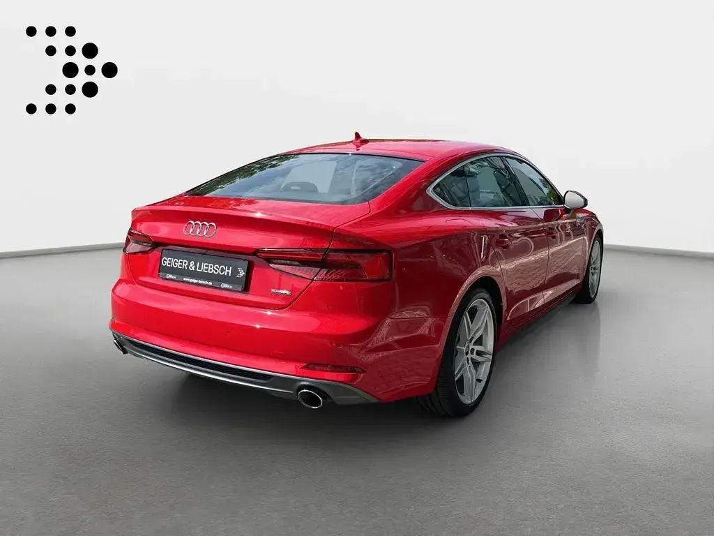 Gebraucht Audi A5 Sportback S-Line 252 PS (185 kW) 2017 Tangorot metallic Kleinwagen