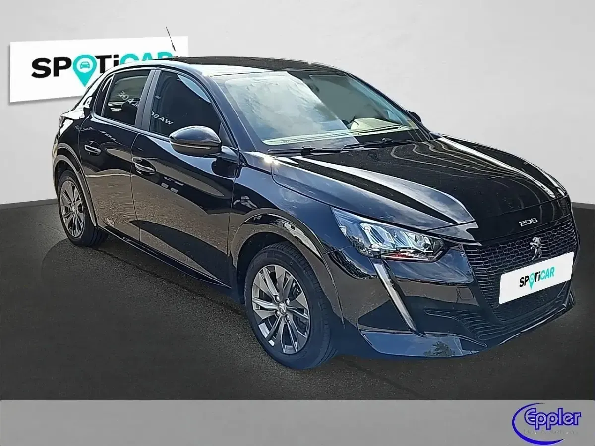 Gebraucht Peugeot e-208 Active 100 kW (136 PS) 2022 Schwarz Kleinwagen