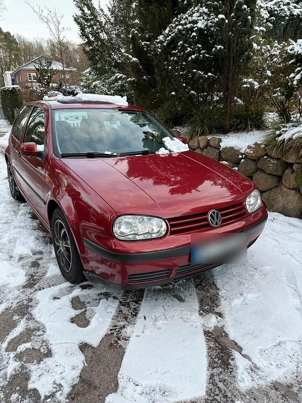 Gebraucht VW Golf IV 75 PS (55 kW) 1999 Rot Kleinwagen