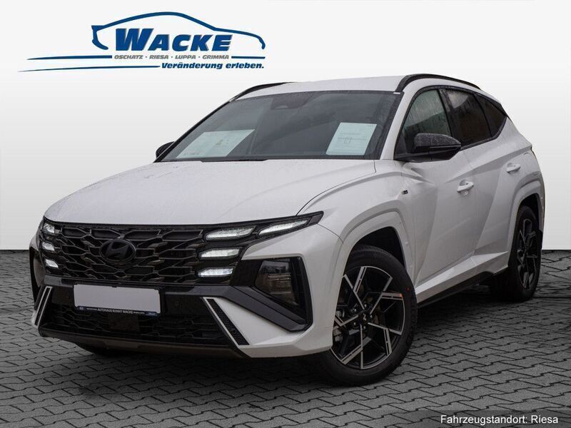 Farbe: weiss Gebraucht 2024 Hyundai Tucson N Line SUV | 39.770 € (Guter Preis) - Bild 1/4