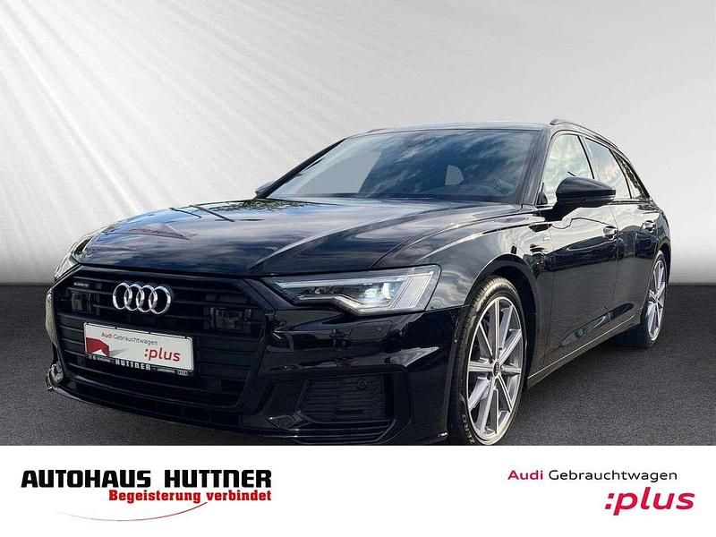 Mythosschwarz (metallic) Gebraucht 2022 Audi A6 S-Line Kombi | 41.783 € (Fairer Preis) - Bild 1/4