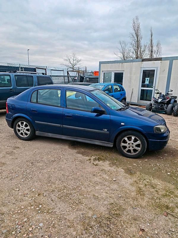 Blau Gebraucht 2003 Opel Astra Limousine | 499 € (Superpreis) - Bild 1/4