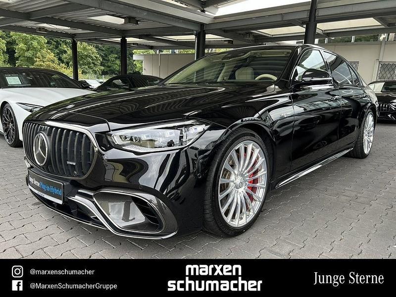 Lack obsidianschwarz Gebraucht 2023 Mercedes S63 AMG AMG Limousine | 162.440 € (Teuer) - Bild 1/4