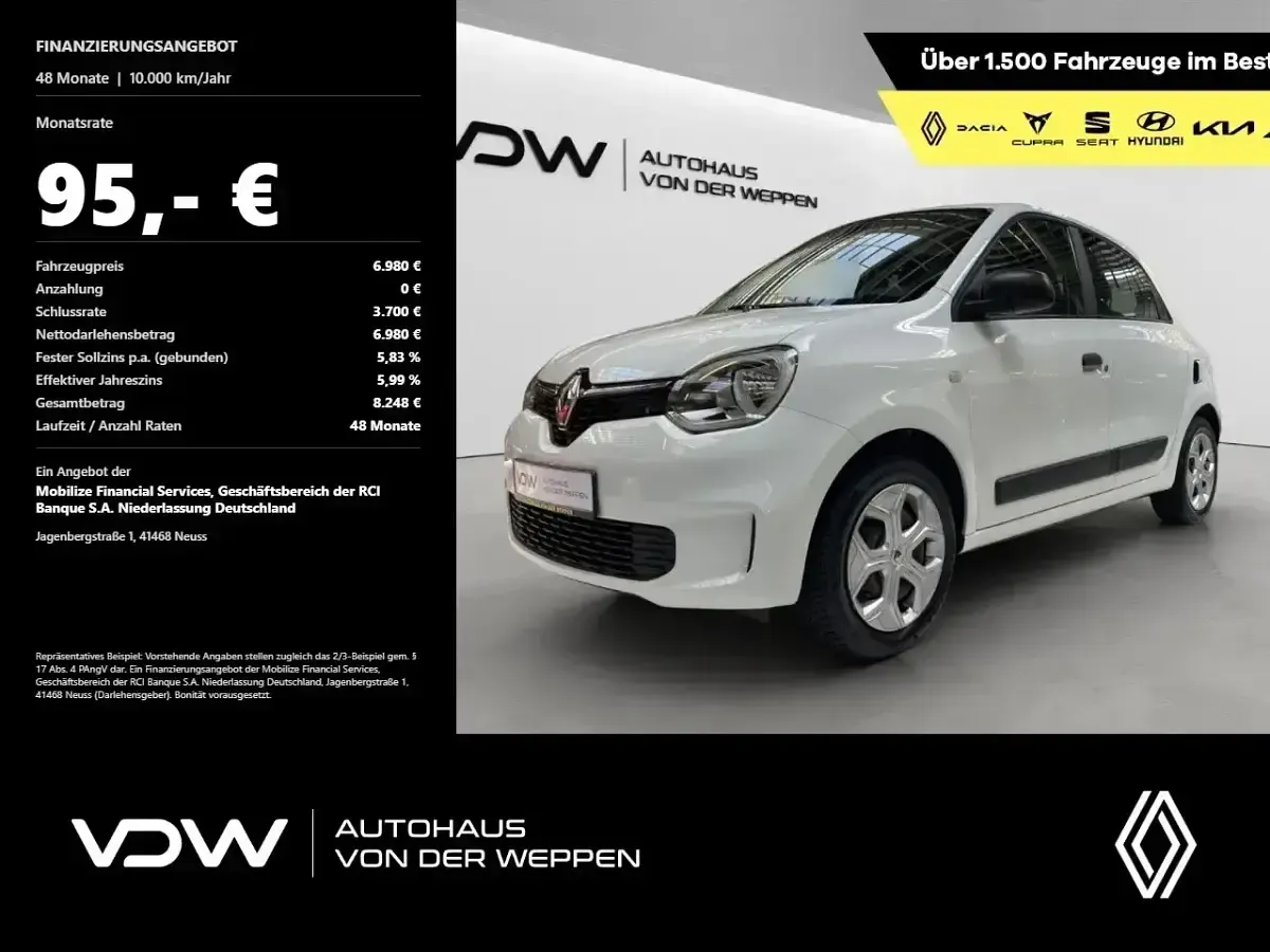 Gebraucht Renault Twingo Life 65 PS (47 kW) 2020 Kleinwagen