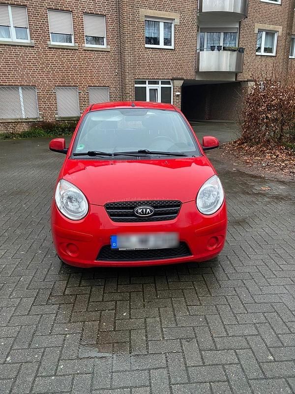 Rot Gebraucht 2009 Kia Picanto Kleinwagen | 1.500 € - Bild 1/4