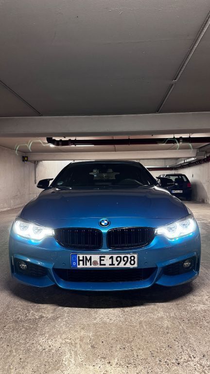 Blau Gebraucht 2017 BMW 420 Gran Coupé M Sport Coupé | 21.900 € (Guter Preis) - Bild 1/4