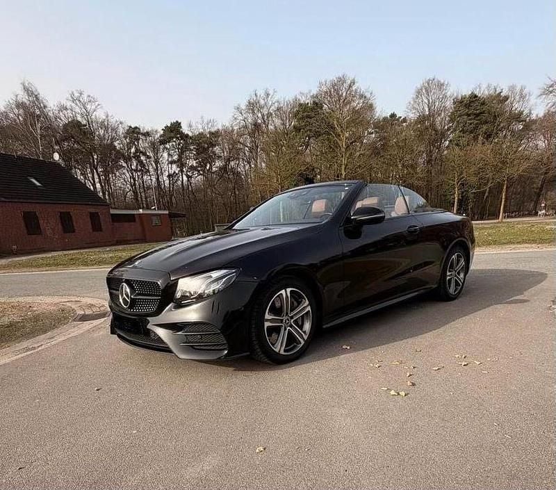 Second-hand Mercedes E400 340 CP (250 kW) 2020 Negru Cabrio
