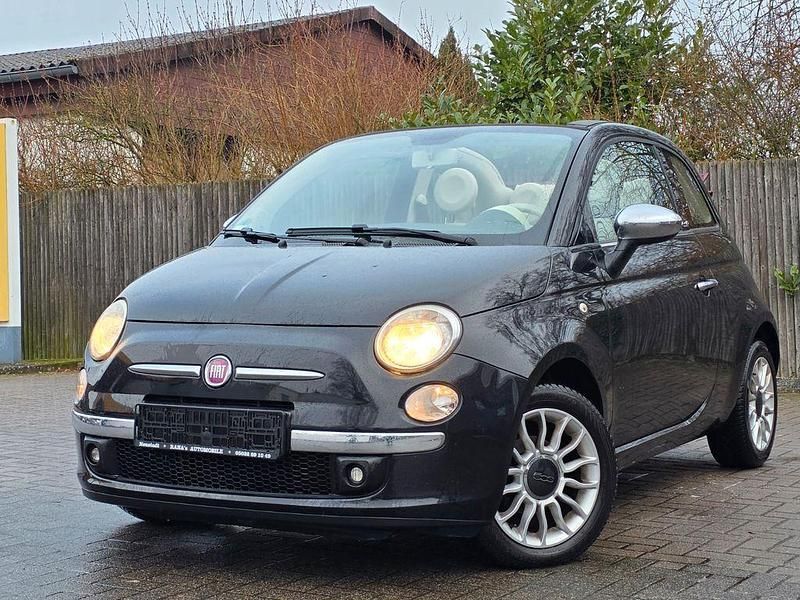 Schwarz Gebraucht 2010 Fiat 500 Lounge Cabrio | 4.500 € (Fairer Preis) - Bild 1/4