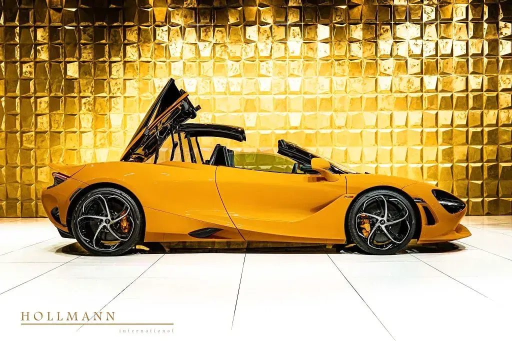 Neu McLaren 750S 751 PS (552 kW) 2026 Orange Cabrio