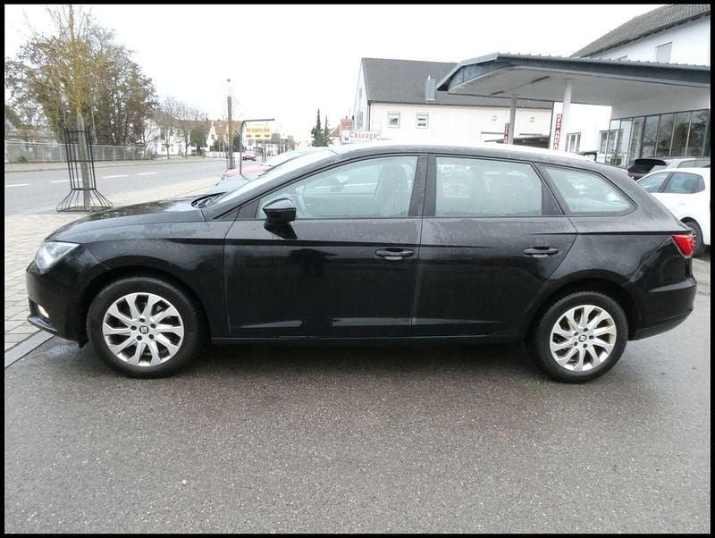 Gebraucht Seat Leon ST Style 110 PS (80 kW) 2015 Schwarz Kombi
