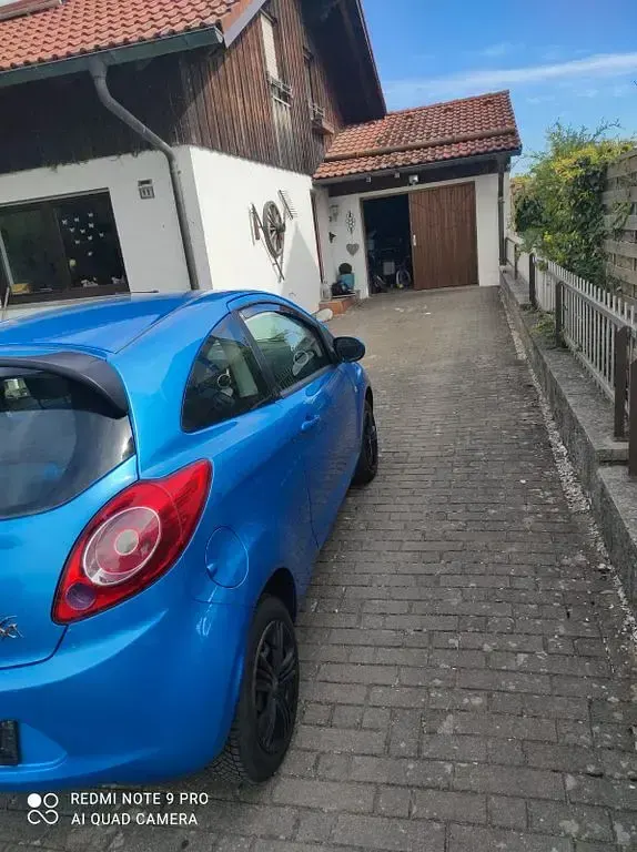 Gebraucht Ford Ka Trend 69 PS (50 kW) 2010 Blau Kleinwagen