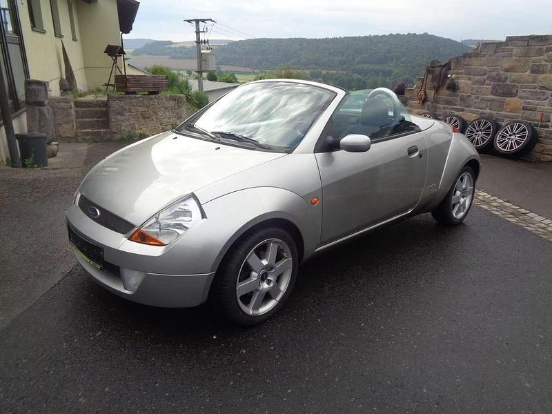 Stratosilber metallic Gebraucht 2003 Ford StreetKa Basis Cabrio | 2.600 € (Teuer) - Bild 1/4