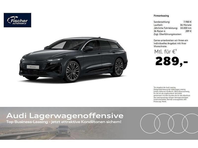 Grau Neu 2025 Audi A6 e-tron S-Line Kombi | 74.980 € (Superpreis) - Bild 1/4