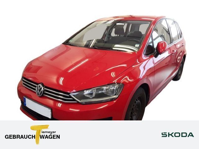 Rot Gebraucht 2017 VW Golf Sportsvan Comfortline Van / Kleinbus | 11.390 € (Fairer Preis) - Bild 1/4