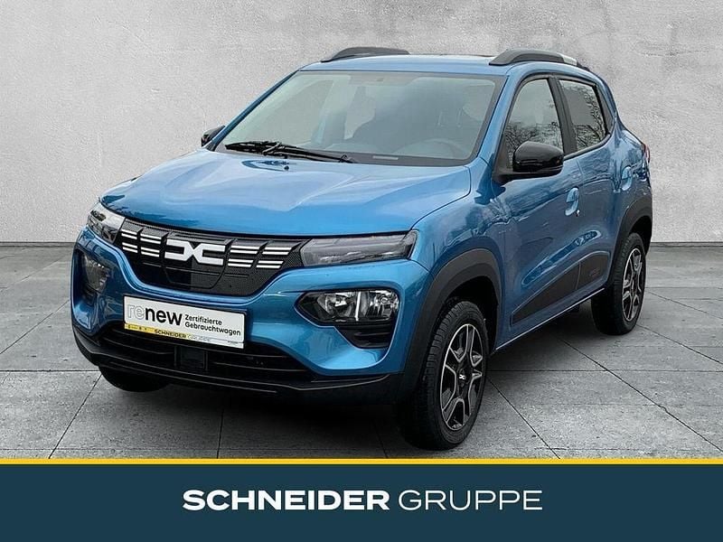 Blau Gebraucht 2022 Dacia Spring Essentiel Kleinwagen | 9.890 € - Bild 1/4