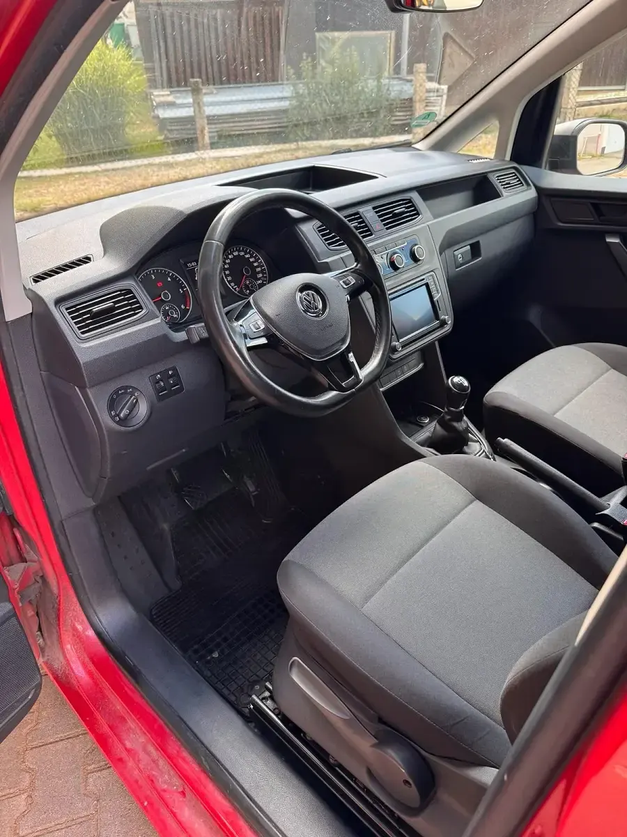 Gebraucht VW Caddy Maxi R-line 150 PS (110 kW) 2019 Rot Van / Kleinbus