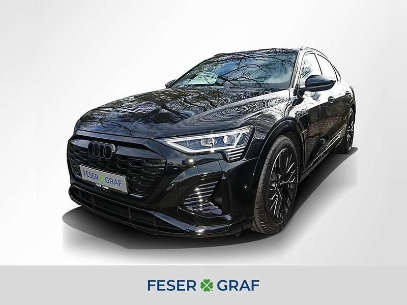 Mythosschwarz metallic Gebraucht 2024 Audi Q8 e-tron Ambiente SUV | 92.890 € - Bild 1/4