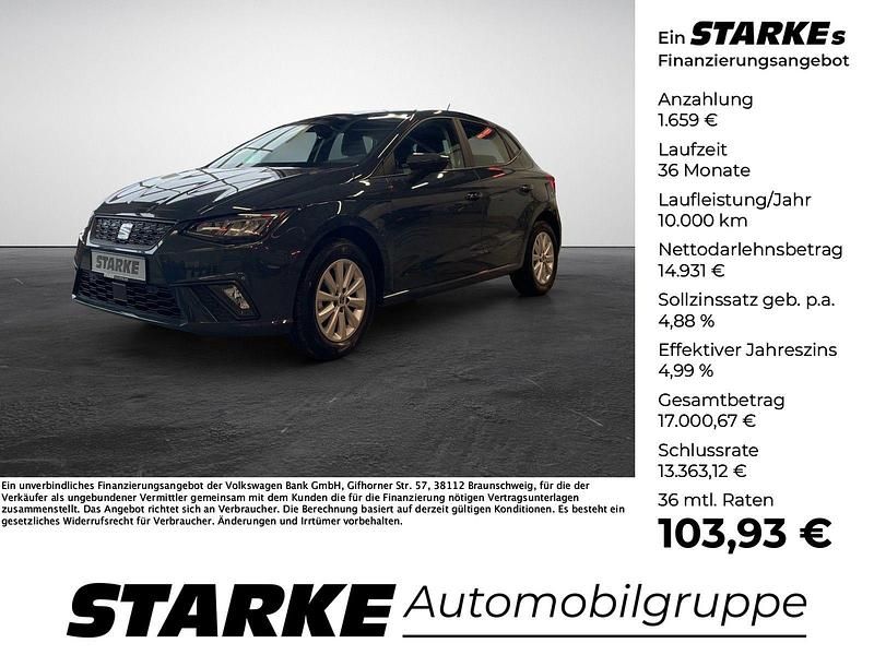 Gebraucht Seat Ibiza Style 95 PS (69 kW) 2025 Blau Limousine