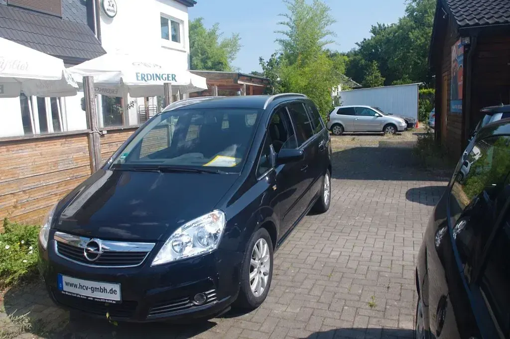 Gebraucht Opel Zafira Edition 120 PS (88 kW) 2006 Schwarz Van / Kleinbus
