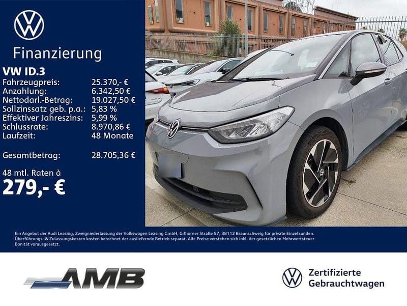 Gebraucht VW ID.3 Pro 150 kW (204 PS) 2024 Grau Kleinwagen