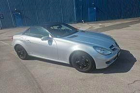 Gebraucht Mercedes SLK200 163 PS (119 kW) 2004 Grau Cabrio