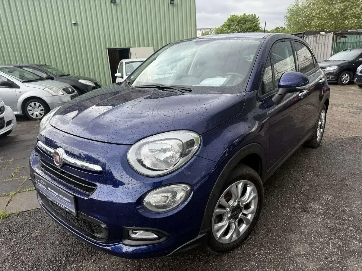 Gebraucht Fiat 500X Pop Star 110 PS (80 kW) 2015 Colore esterno (venezia blau) SUV