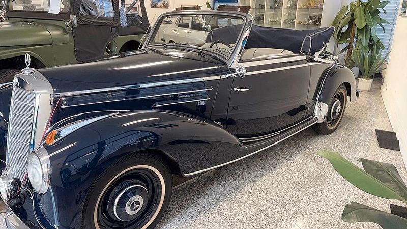 Gebraucht Mercedes W187 80 PS (58 kW) 1952 Blau Cabrio