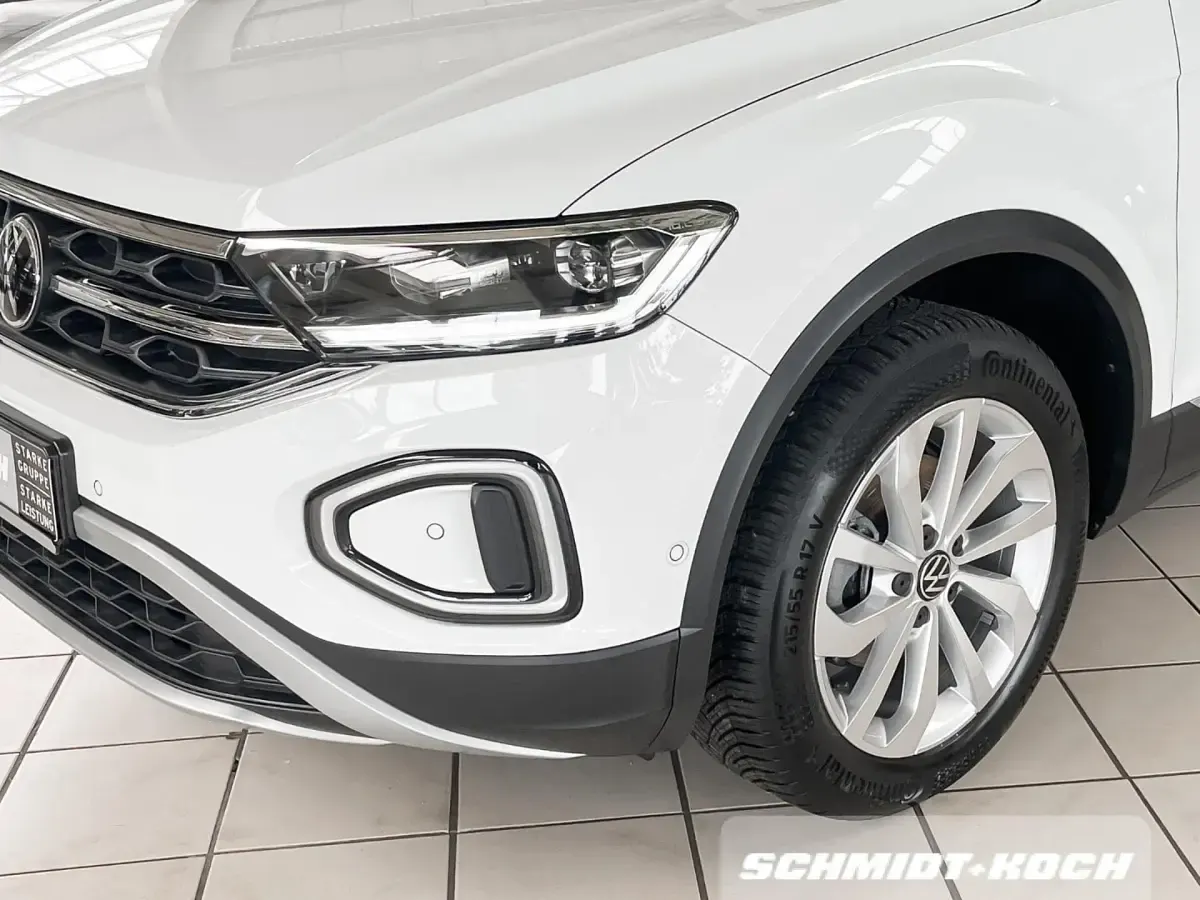 Gebraucht VW T-Roc Style 150 PS (110 kW) 2025 Pure white (weiß) SUV