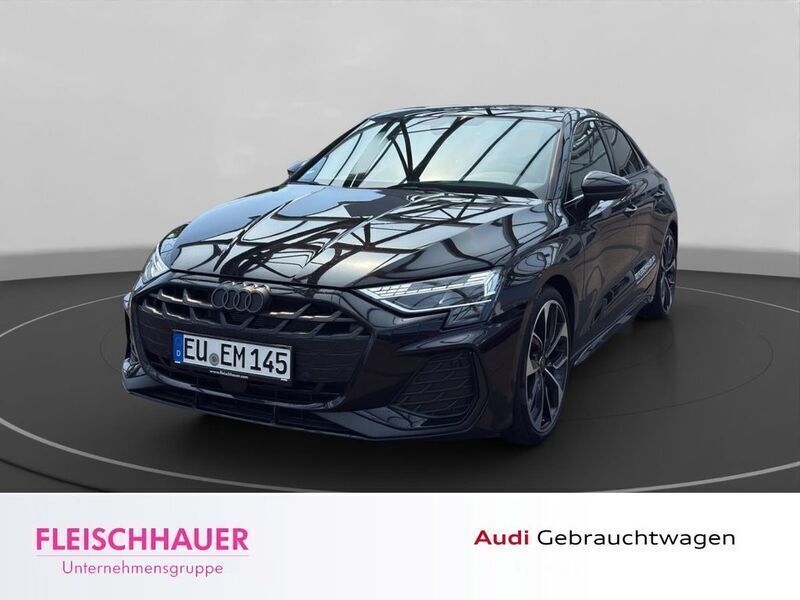 Schwarz Gebraucht 2024 Audi A3 S-Line Limousine | 42.440 € - Bild 1/4