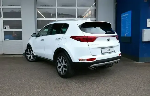 Gebraucht Kia Sportage GT-Line 185 PS (136 kW) 2018 Weiß SUV