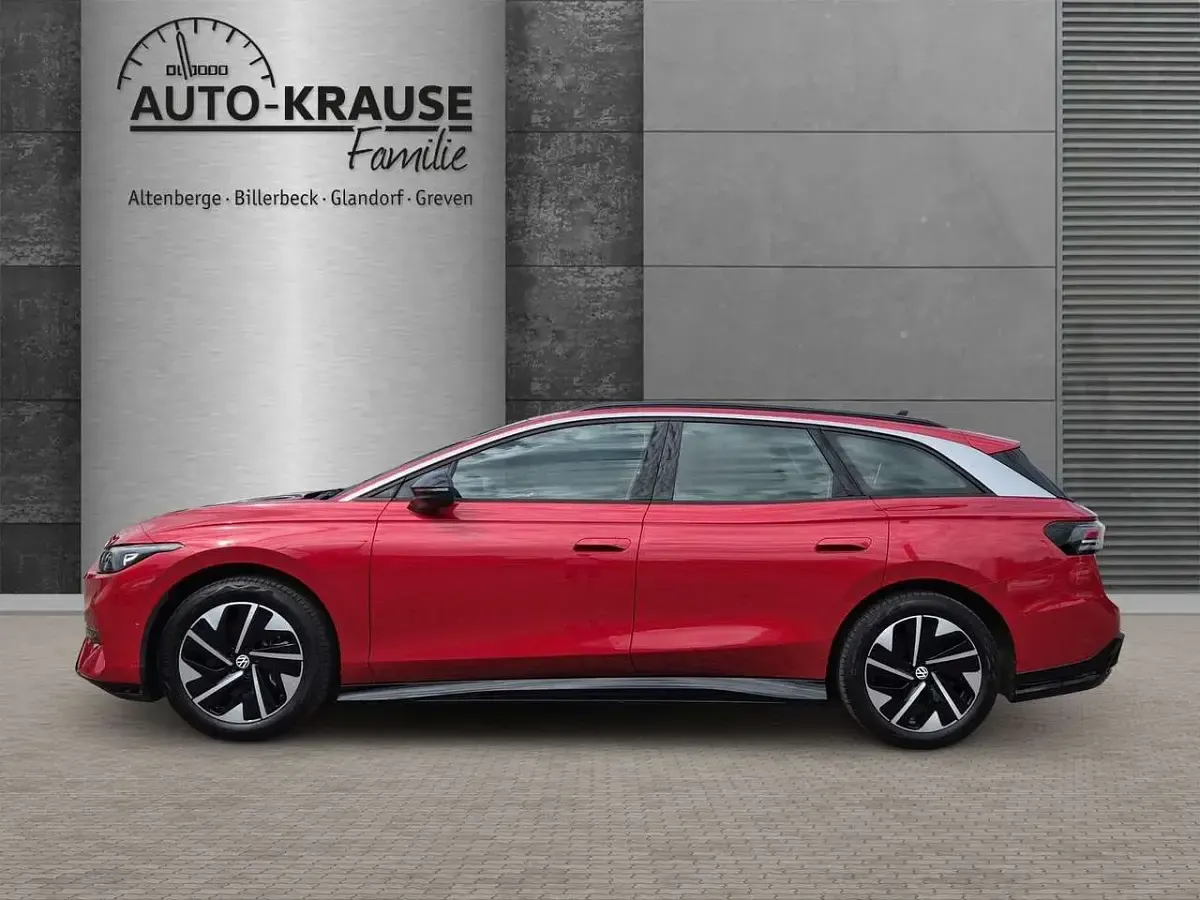 Gebraucht VW ID.7 Pro 210 kW (286 PS) 2025 Rot Limousine