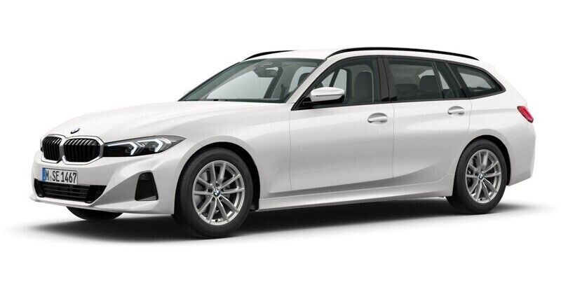 Weiß Gebraucht 2024 BMW 318 Shadowline Kombi | 32.940 € (Guter Preis) - Bild 1/4