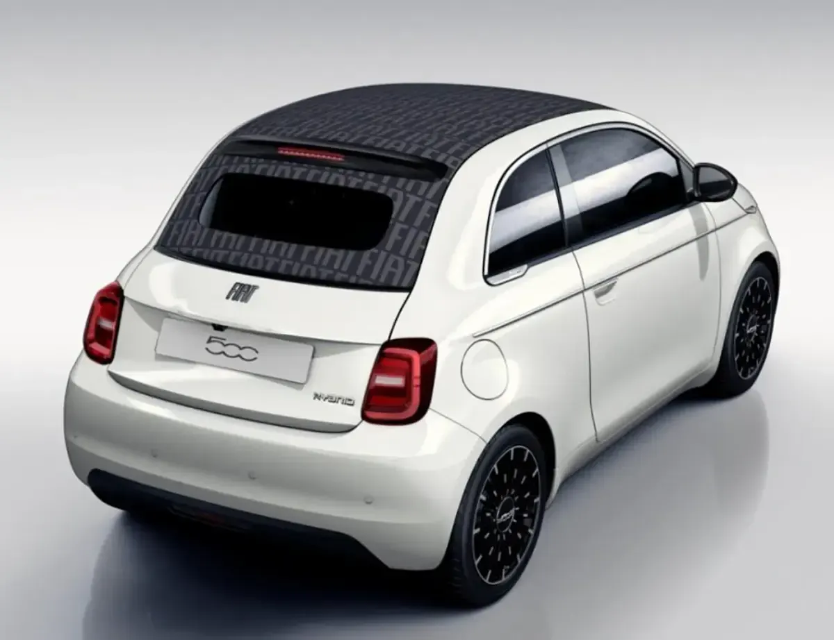Neu Fiat 500C La Prima 65 PS (47 kW) 2026 Ice weiß Cabrio