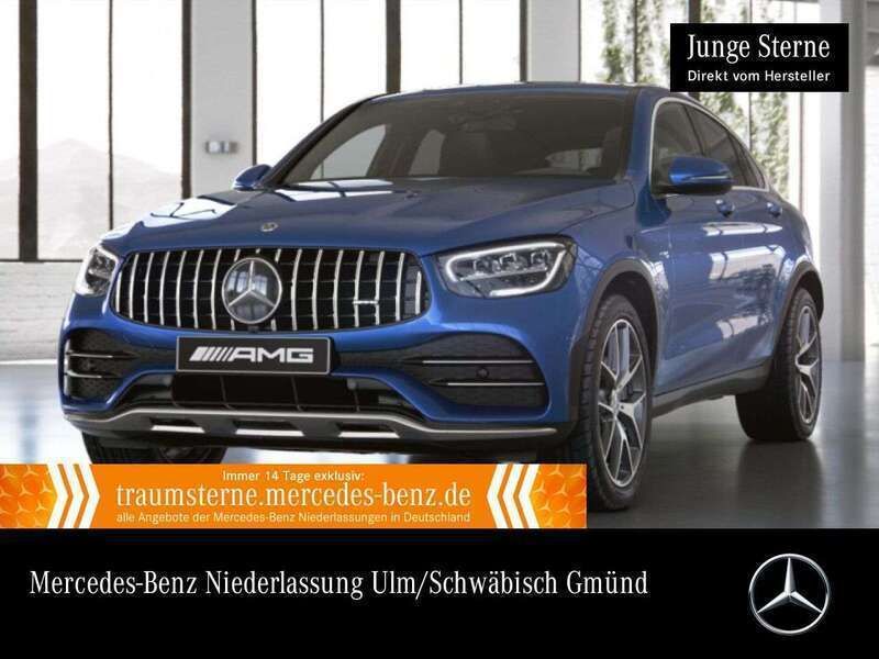Spektralblau Gebraucht 2021 Mercedes GLC43 AMG AMG Coupé | 43.990 € (Superpreis) - Bild 1/3