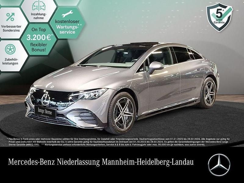 Selenitgrau Gebraucht 2024 Mercedes EQE300 AMG Limousine | 47.990 € (Superpreis) - Bild 1/3