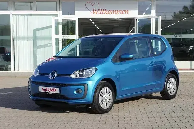 Gebraucht VW up! 65 PS (47 kW) 2020 Costa azul metallic Kleinwagen