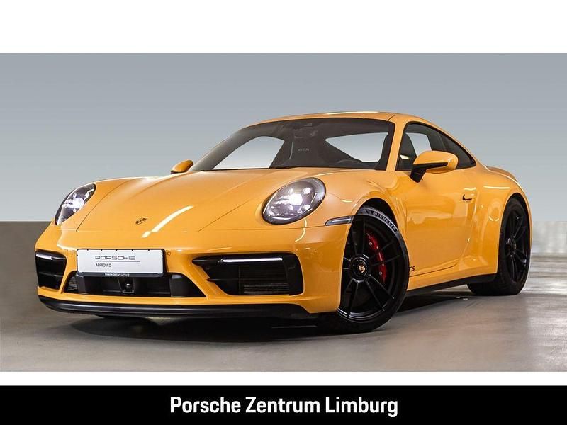 Gelb (farbe nach wahl: vividyellow (gelb)) Gebraucht 2023 Porsche 911 Carrera GTS Coupé | 149.790 € (Fairer Preis) - Bild 1/4