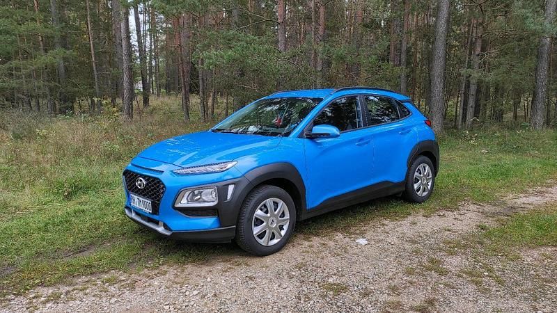 Blau Gebraucht 2019 Hyundai Kona SUV | 14.700 € (Fairer Preis) - Bild 1/4