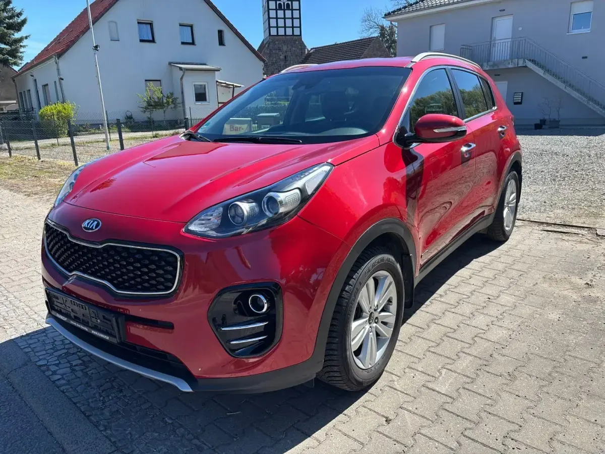 Gebraucht Kia Sportage 177 PS (130 kW) 2018 Rot SUV