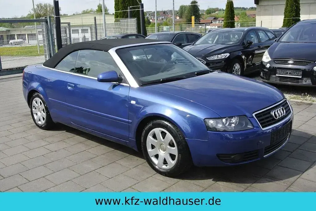 Gebraucht Audi A4 Cabriolet 170 PS (125 kW) 2002 Blau Cabrio