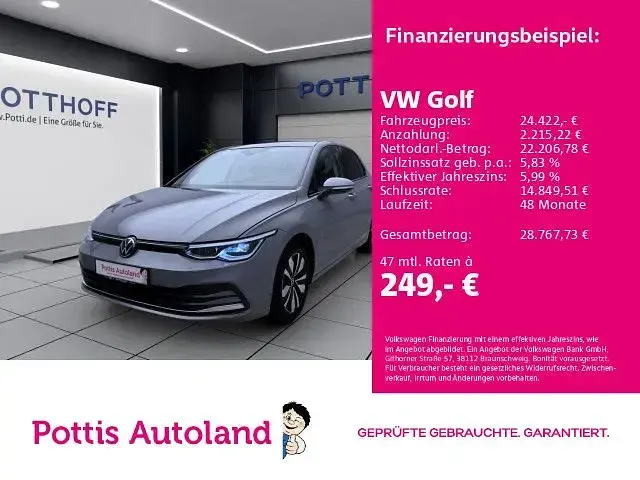 Gebraucht VW Golf VIII Move 150 PS (110 kW) 2023 Limousine