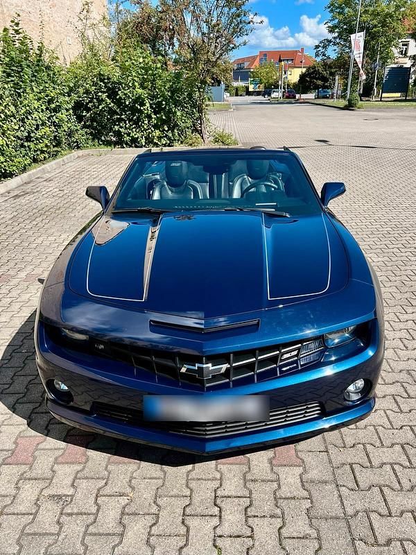 Blau Gebraucht 2011 Chevrolet Camaro SS Cabrio | 28.900 € (Guter Preis) - Bild 1/4