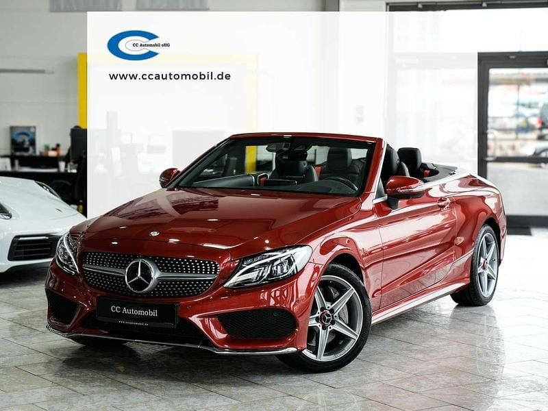 Hyazinthrot (designolack) Gebraucht 2016 Mercedes C250 AMG Cabrio | 27.999 € (Fairer Preis) - Bild 1/3