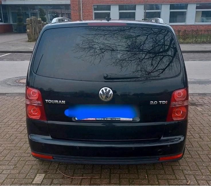Gebraucht VW Touran R-line 170 PS (125 kW) 2008 Schwarz Van / Kleinbus