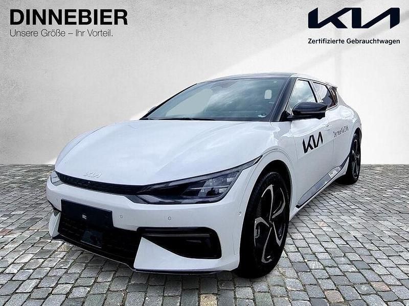 Gebraucht Kia EV6 GT-Line 167 kW (228 PS) 2024 Schneeweiss perleffekt SUV