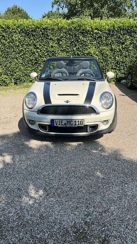 Weiß Gebraucht 2012 Mini Cooper SD Cabriolet Cabrio | 9.900 € (Fairer Preis) - Bild 1/4
