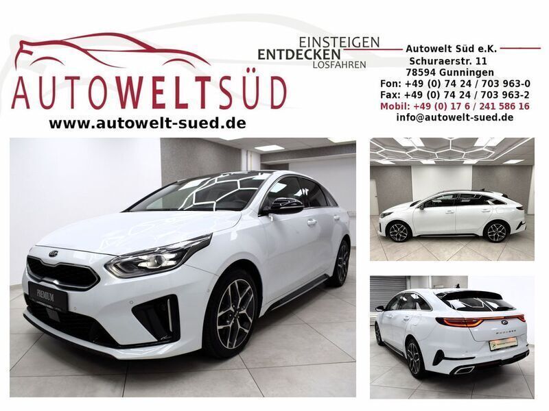 Weiß Gebraucht 2019 Kia ProCeed GT-Line Kleinwagen | 20.450 € (Fairer Preis) - Bild 1/4